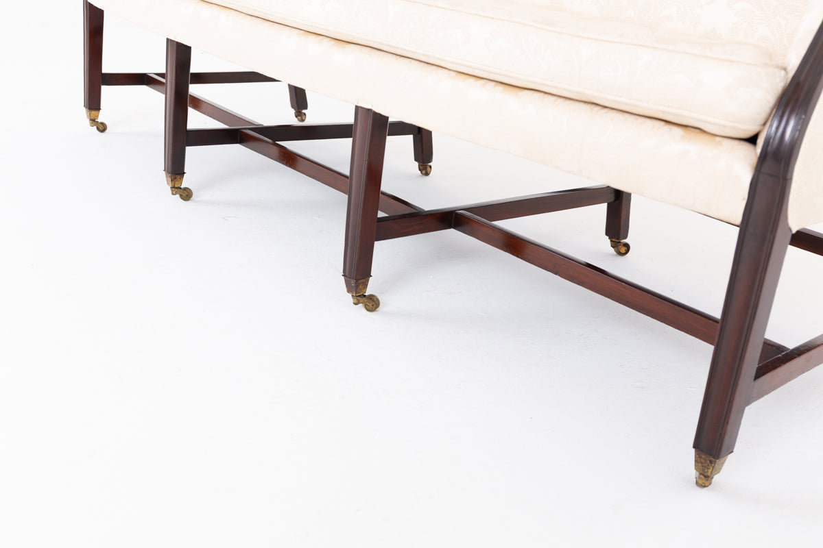 Georgian Mahogany Settee