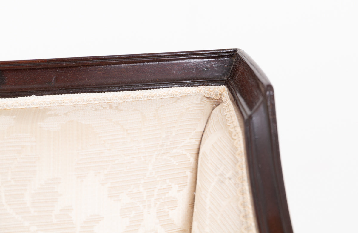 Georgian Mahogany Settee