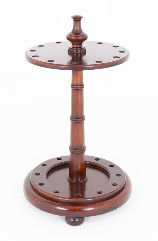 Victorian Mahogany Snooker Cue Stand