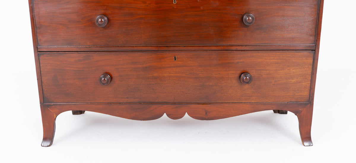Regency Mahogany Linen Press