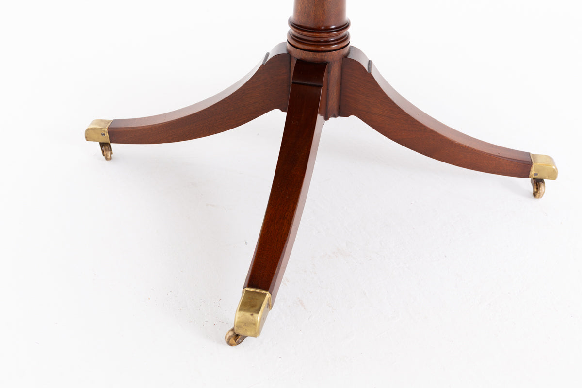 Mahogany Oval Coffee Table