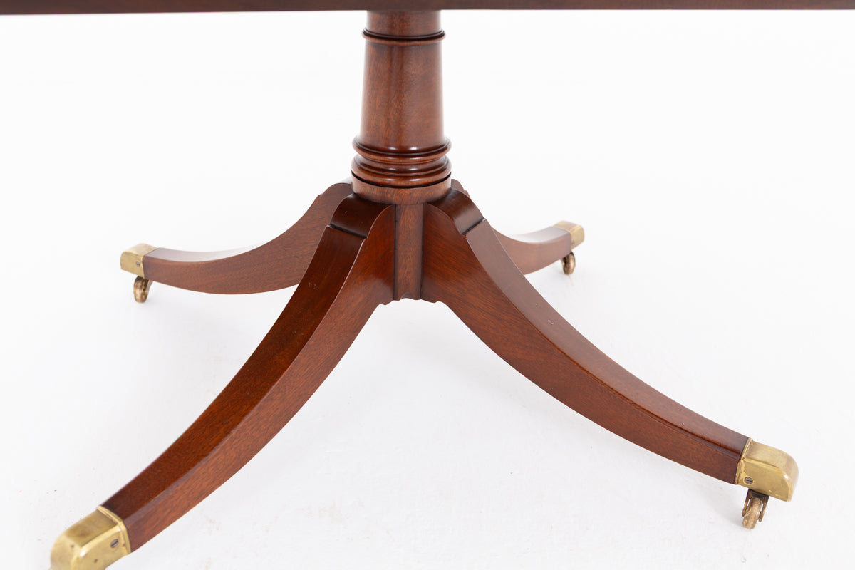 Mahogany Oval Coffee Table