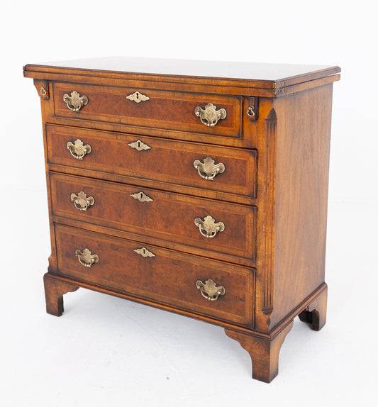 Georgian Revival Walnut Bachelors Chest