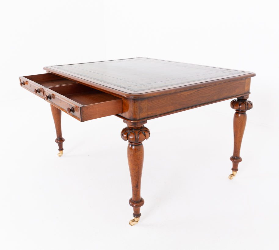 Victorian Mahogany Partners Writing Table