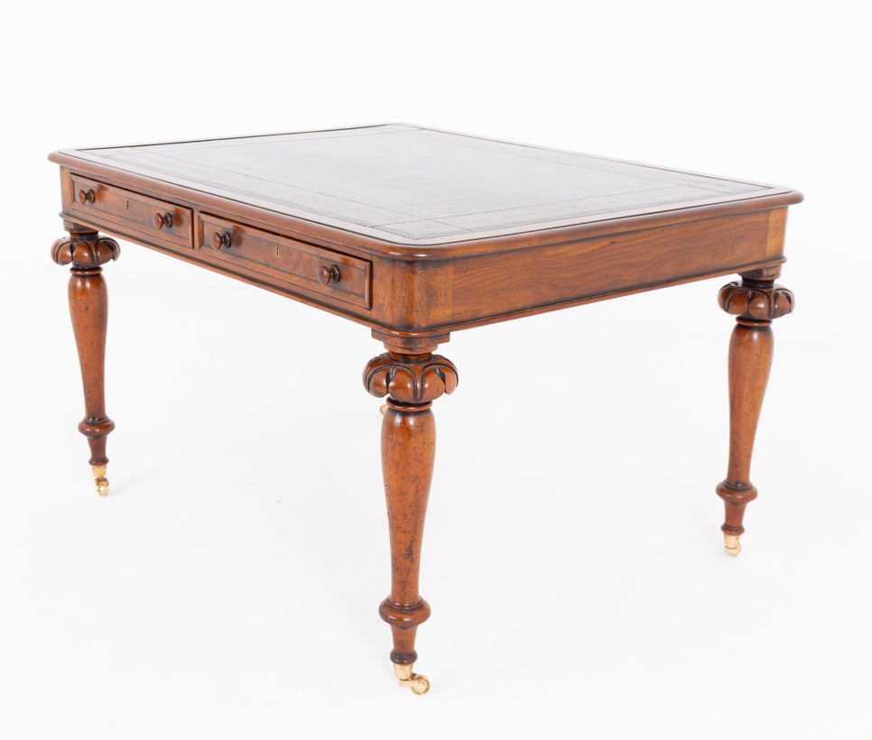 Victorian Mahogany Partners Writing Table