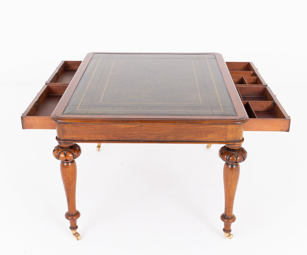 Victorian Mahogany Partners Writing Table