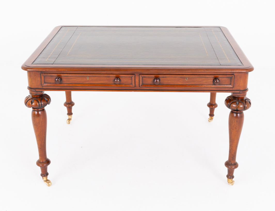 Victorian Mahogany Partners Writing Table