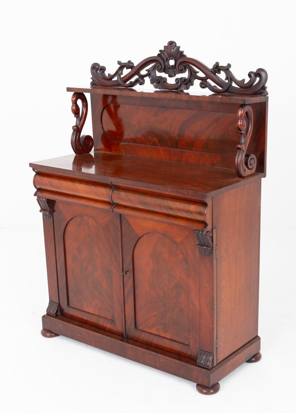 Wonderful Victorian Mahogany Chiffonier
