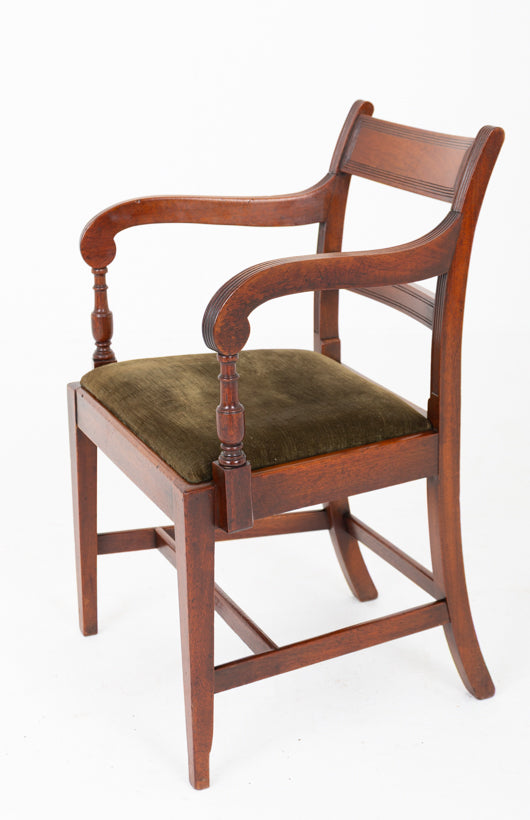 Set of 6 Georgian Mahogany Dining Chairs