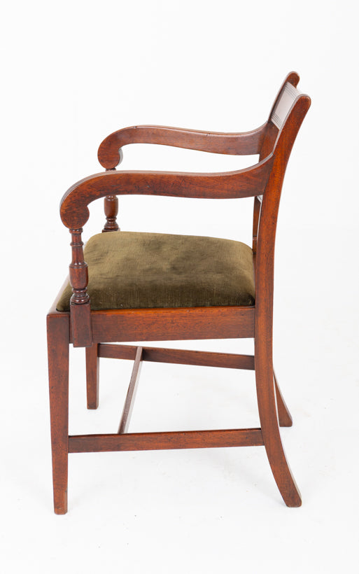Set of 6 Georgian Mahogany Dining Chairs