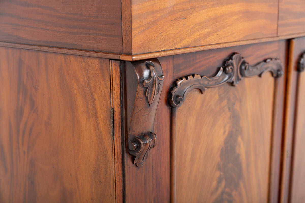Victorian Mahogany 2 Door Cabinet
