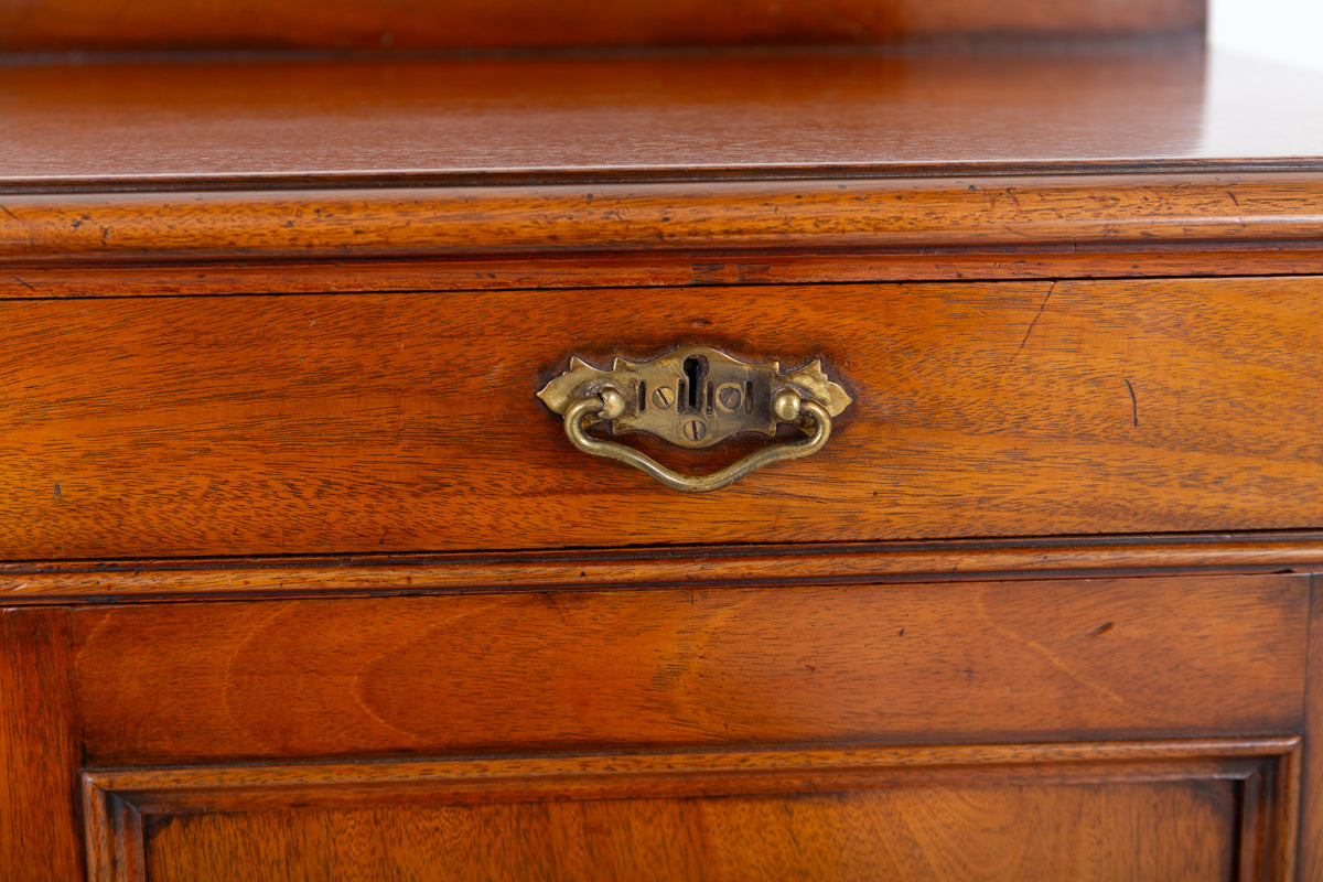 2 Door Victorian  Mahogany Side Cabinet