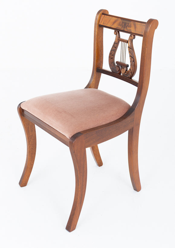 Set of 10 (8 + 2) Regency Style Mahogany Dining Chairs