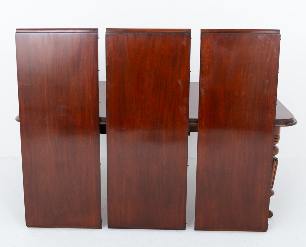 William IV Mahogany 3 Leaf Extending Dining Table