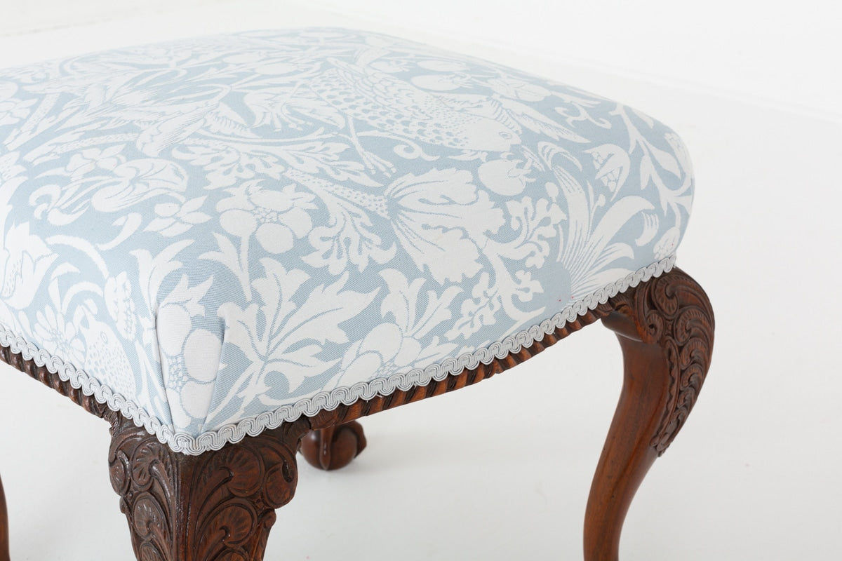 Mahogany Chippendale Style Stool