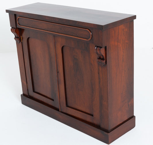 Victorian Rosewood 2 Door Side Cabinet