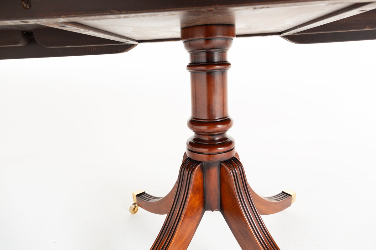 Regency Revival 16 - 18 Seat Mahogany Pedestal Dining Table