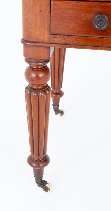 Victorian Mahogany 5 Drawer Writing Table