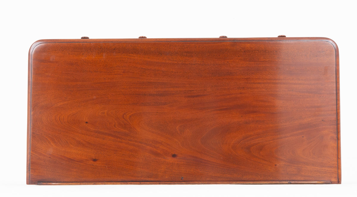 Victorian Mahogany 5 Drawer Writing Table
