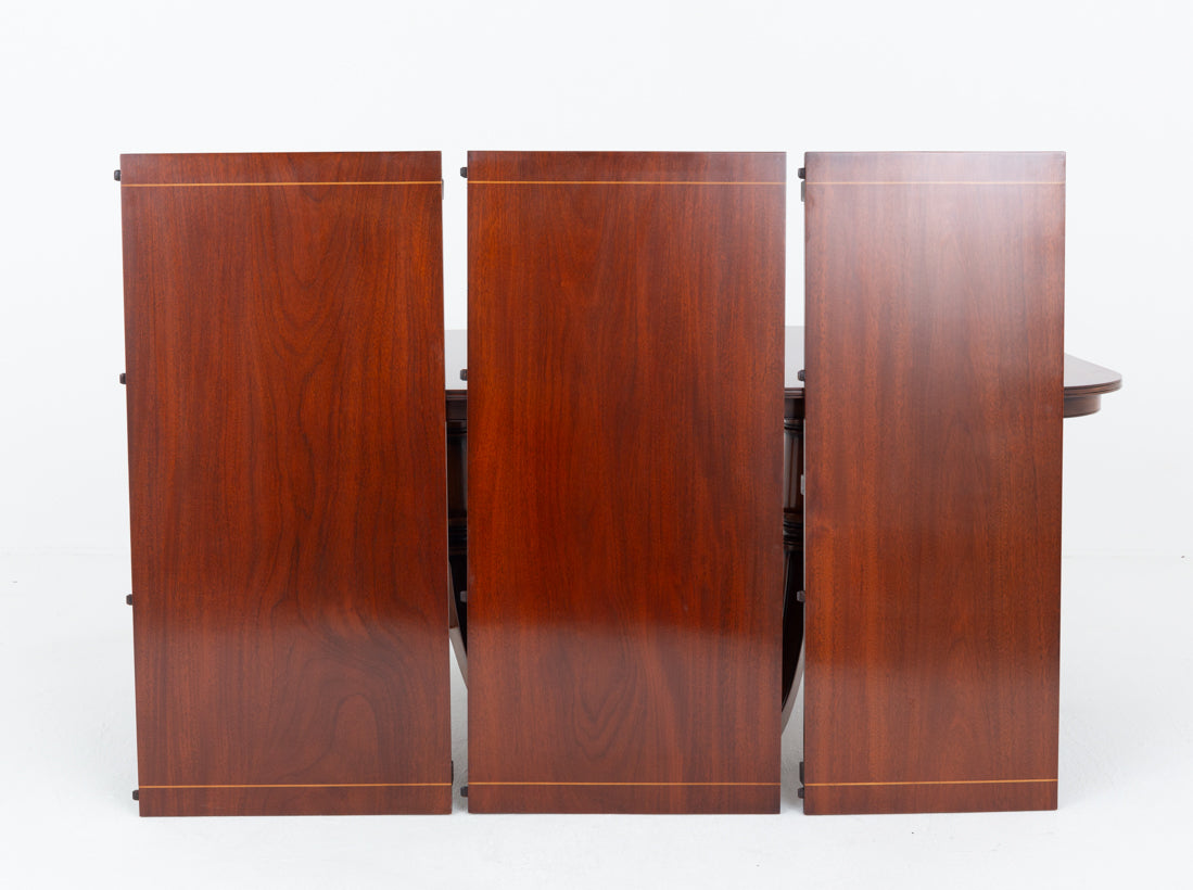 Mahogany Regency Revival Dining Table