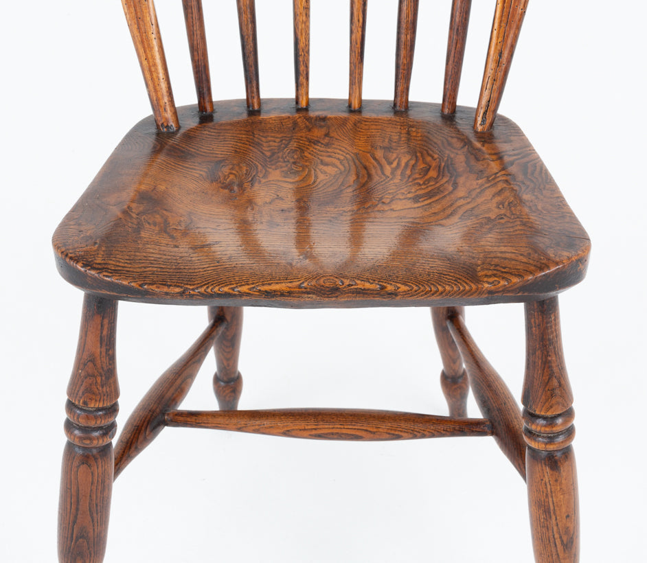 Harlequin Set of 6 Ash Windsor Chairs