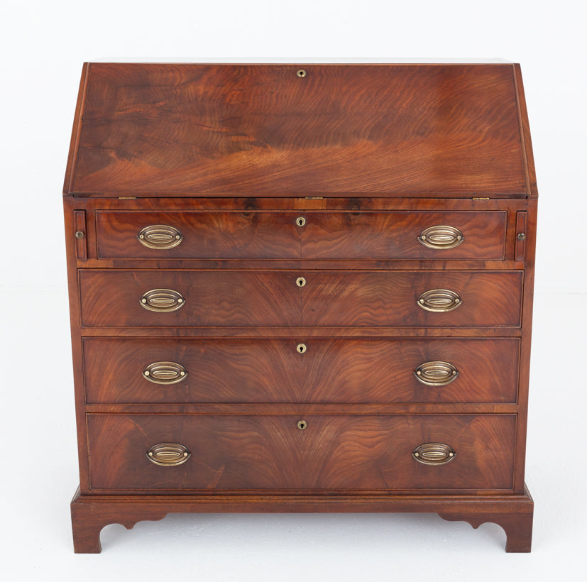 Georgian Mahogany Bureau