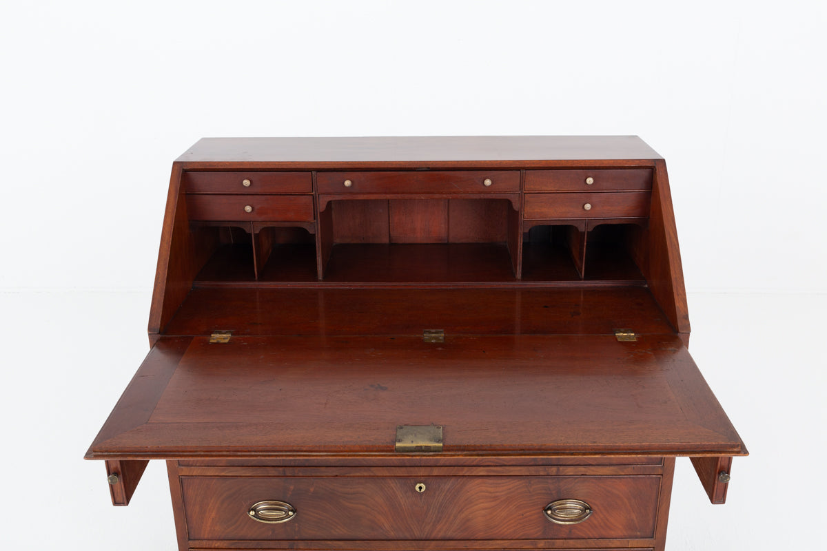 Georgian Mahogany Bureau