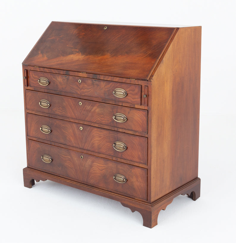 Georgian Mahogany Bureau